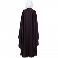 Double layered Irani Kaftan abaya- Chocolate brown Double layered Irani Kaftan abaya- Chocolate brown